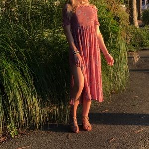 Urban Outfitters off the shoulder dress